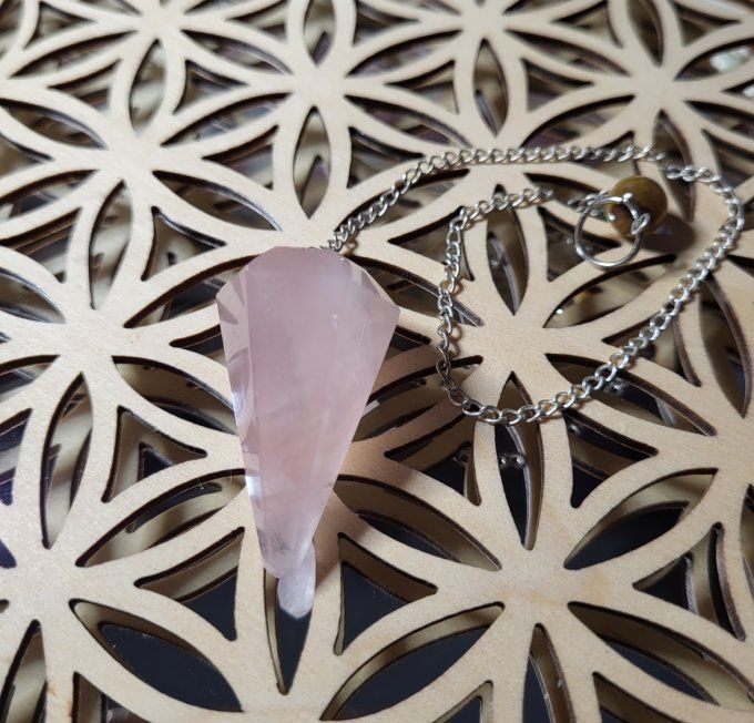 Pendule Quartz Rose