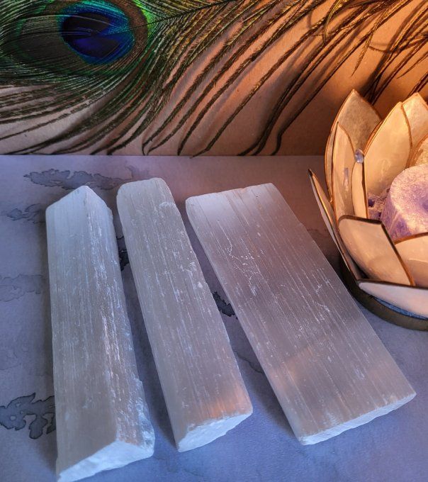 Sélénite (Gypse blanc)